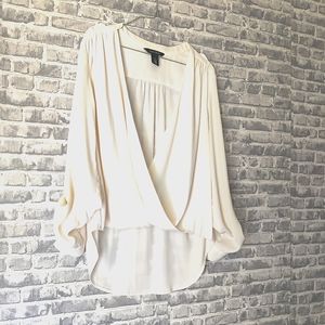 White House Black Market Hi/Low Blouse